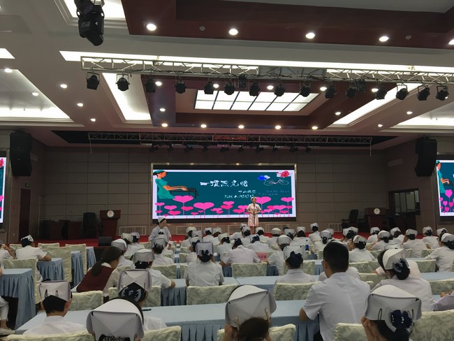 護理部舉辦年輕護士讀書報告演講比賽(圖1)