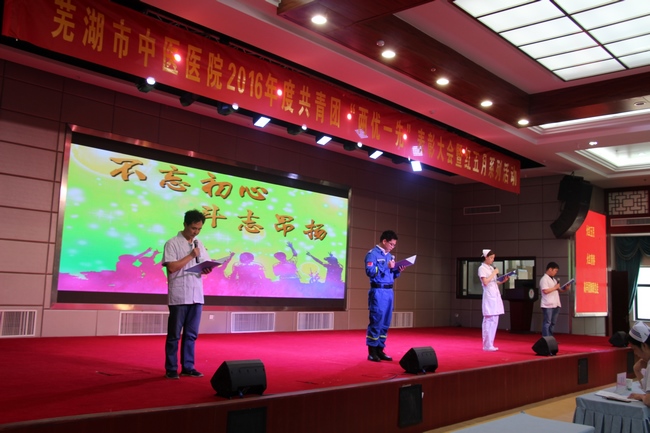 我院舉辦共青團2016年度“兩優(yōu)一先”表彰大會暨 紅五月系列活動(圖2)