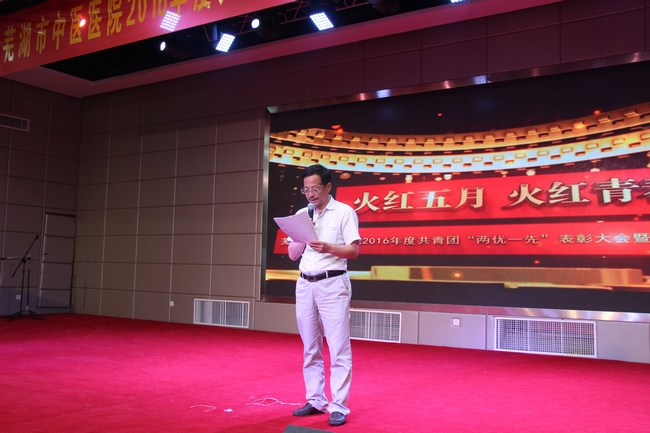 我院舉辦共青團2016年度“兩優(yōu)一先”表彰大會暨 紅五月系列活動(圖3)