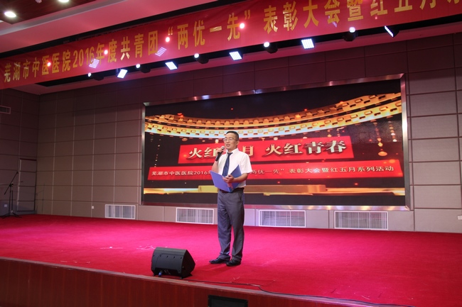 我院舉辦共青團2016年度“兩優(yōu)一先”表彰大會暨 紅五月系列活動(圖10)