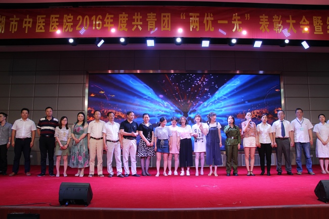 我院舉辦共青團2016年度“兩優(yōu)一先”表彰大會暨 紅五月系列活動(圖19)