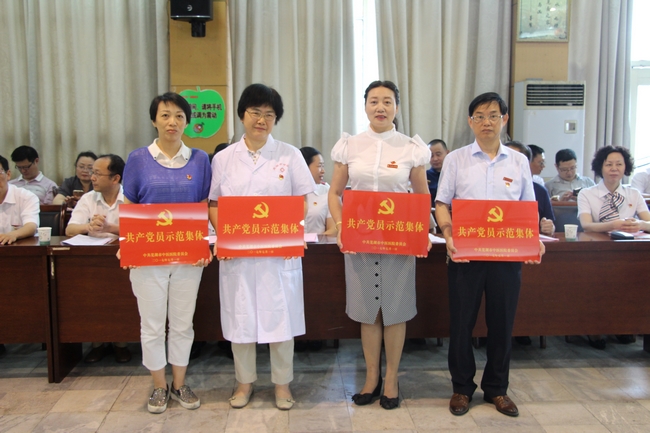 紀念建黨96周年——我院舉辦紀念建黨96周年座談會暨共產(chǎn)黨員示范崗授牌儀式(圖8)