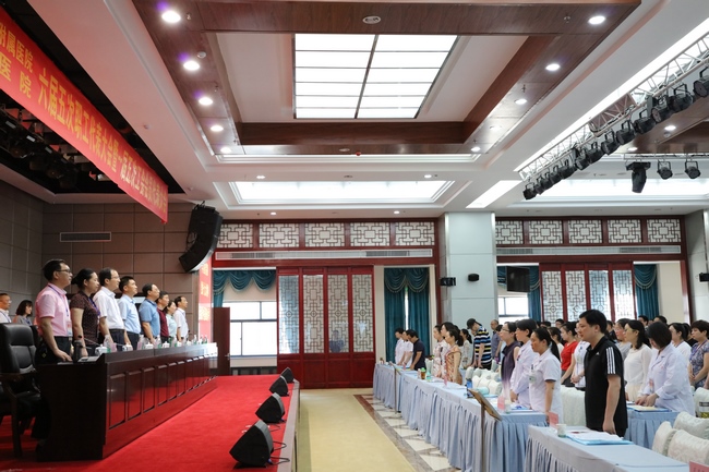 不忘初心謀發(fā)展 狠抓落實(shí)續(xù)新篇       ——我院六屆五次職代會(huì)暨十屆五次工代會(huì)勝利召開(kāi)(圖2)