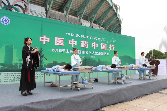 中醫(yī)藥法頒布一周年——我市舉行中醫(yī)中藥中國行.蕪湖站大型中醫(yī)藥健康文化活動(圖5)