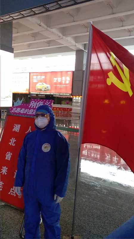 【讓黨旗在防控一線高高飄揚】為愛逆行，市中醫(yī)院各支部黨員積極獻血助力抗“疫”(圖1)