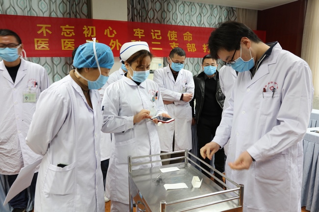 “不忘初心，牢記使命” ——外科二支部開展臨床打結(jié)比賽主題黨日活動(圖3)